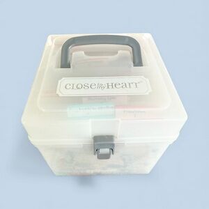 Loaded Close To My Heart Storage Box With 14 Stamp Sets‎